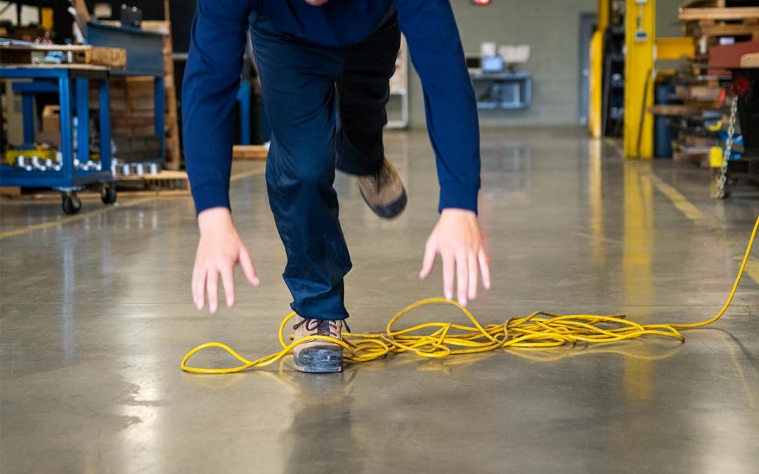 Slips, trips and falls in the workplace: What injuries can you sustain?